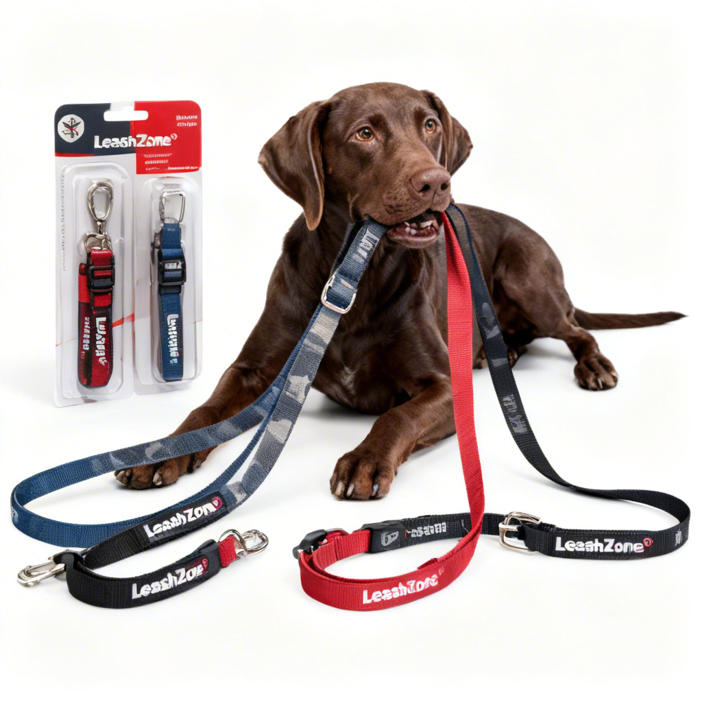 LeashZone® "Squirrel-Chaser Approved" Dog Leash - Soft On Your Hands, Tough On Tugs—Let Your Pup Explore Without Dragging You Along!