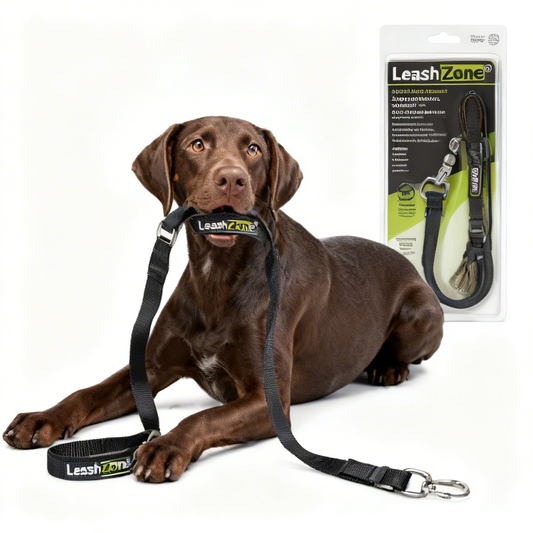 LeashZone® Sniffari-Approved Premium Dog Leash – Reflective, Tangle-Free & Padded Handle for Safe, Stylish Walks, Hikes & Epic Sniffing Adventures with Your Furry Best Friend!