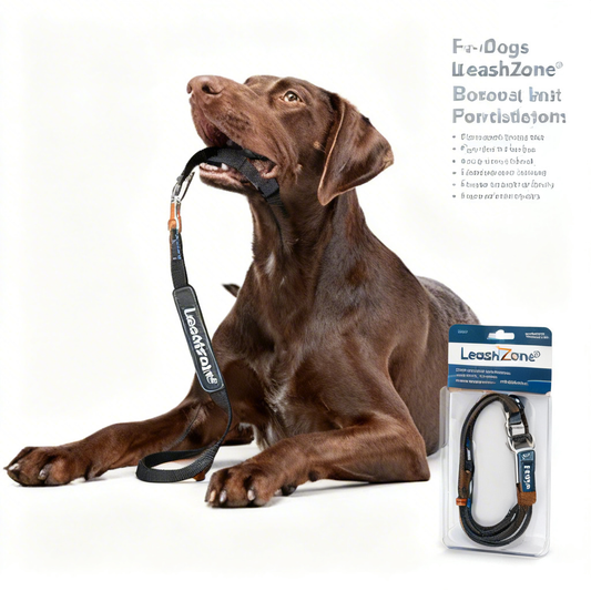 LeashZone® Pup’s Ultimate Adventure Leash – Tangle-Free, Cloud-Soft & Built for Every Sniff, Sprint & Wag That Makes Walks Epic!